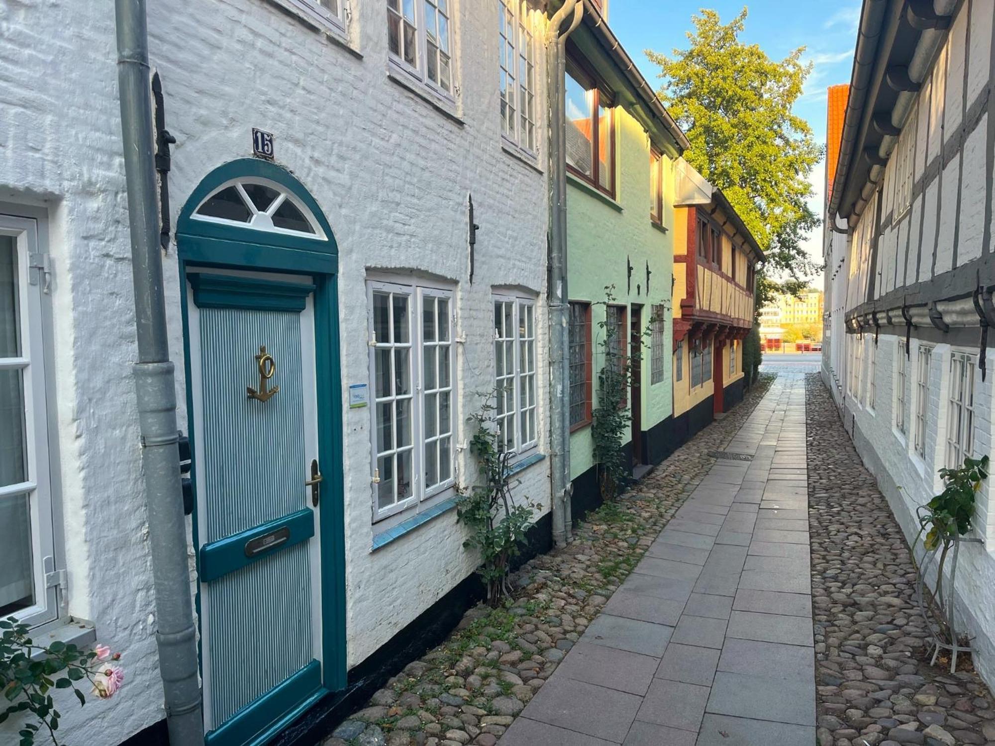 Fewo1846 - Kaete-Lassen-Huus - Uriges Haeuschen Auf 3 Ebenen Mit Dachterrasse Am Hafen Flensburg Exteriér fotografie