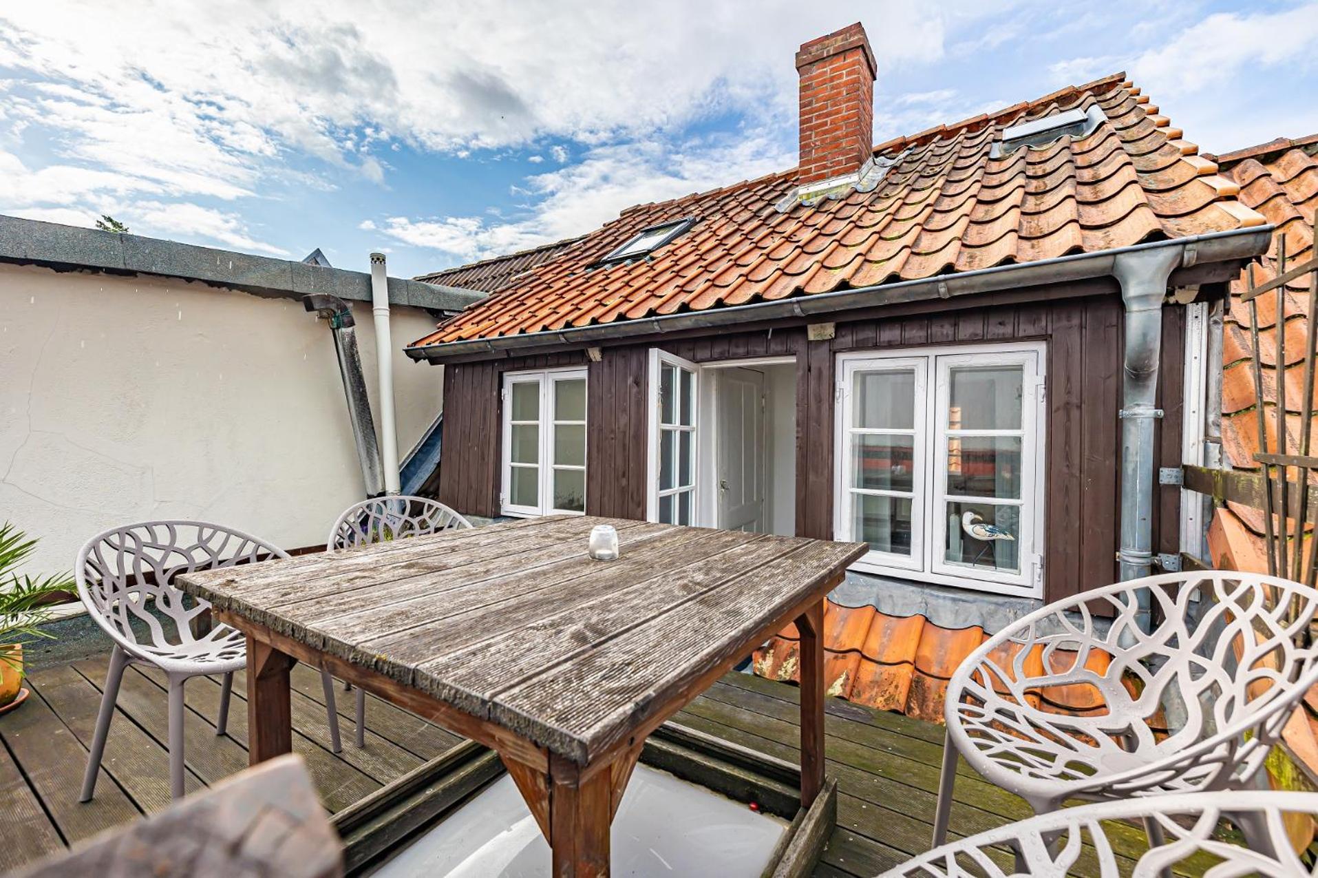 Fewo1846 - Kaete-Lassen-Huus - Uriges Haeuschen Auf 3 Ebenen Mit Dachterrasse Am Hafen Flensburg Exteriér fotografie